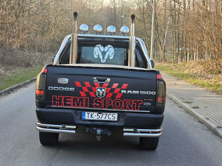 Dodge Ram 1500 # 5.7 HEMI LPG # INFINITY # ALU 20" # HAK # ZAMIANA #