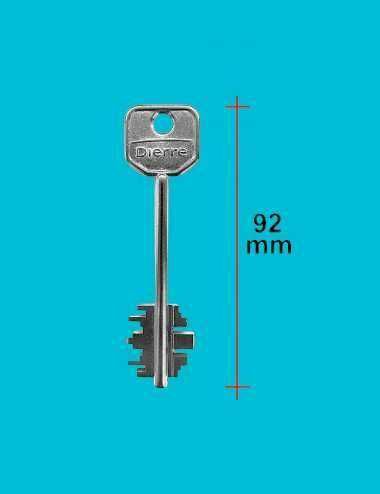 DIERRE MIA BLO 3110 Oryginalna Wkładka do drzwi 3 klucze 92mm