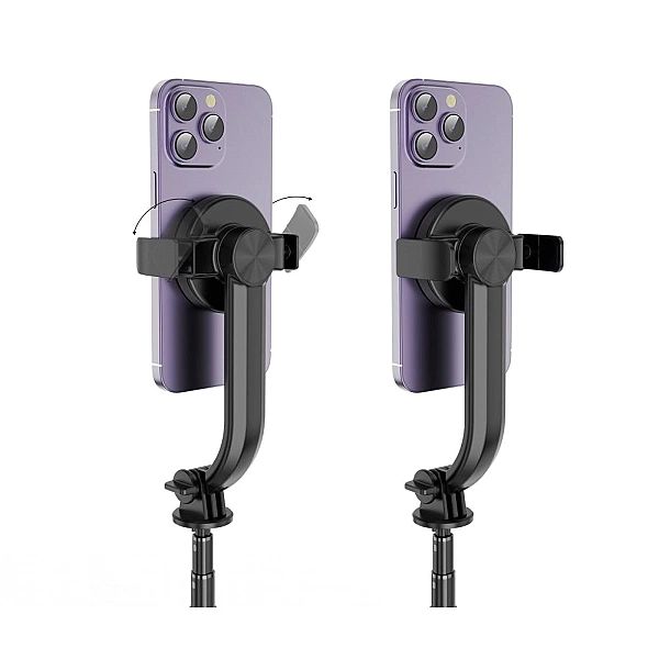 Tech-Protect L04S Magsafe Wireless Selfie Stick Tripod Black