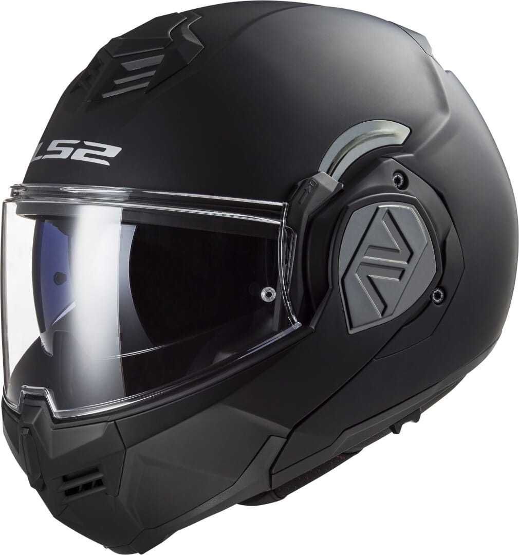Kask LS2 FF906 Advant solid matt black/black/biały szczękowy