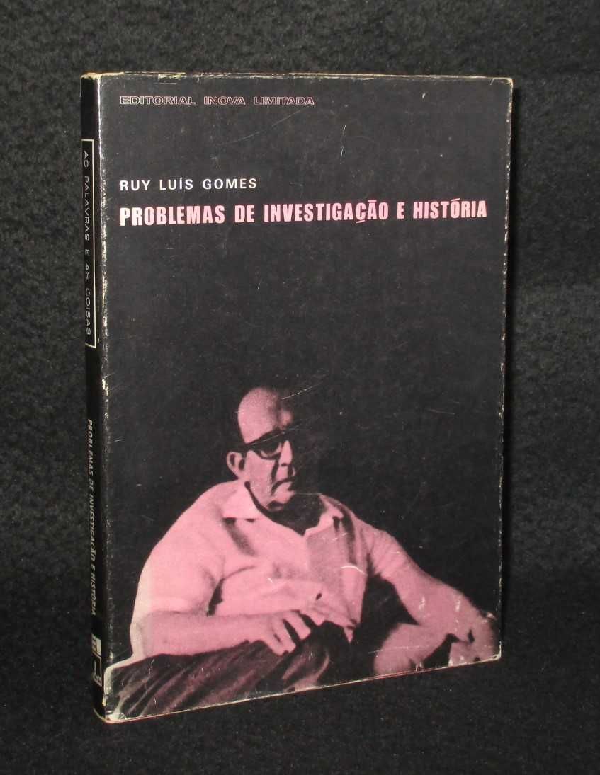 Livro Problemas de Investigação e História Ruy Luís Gomes