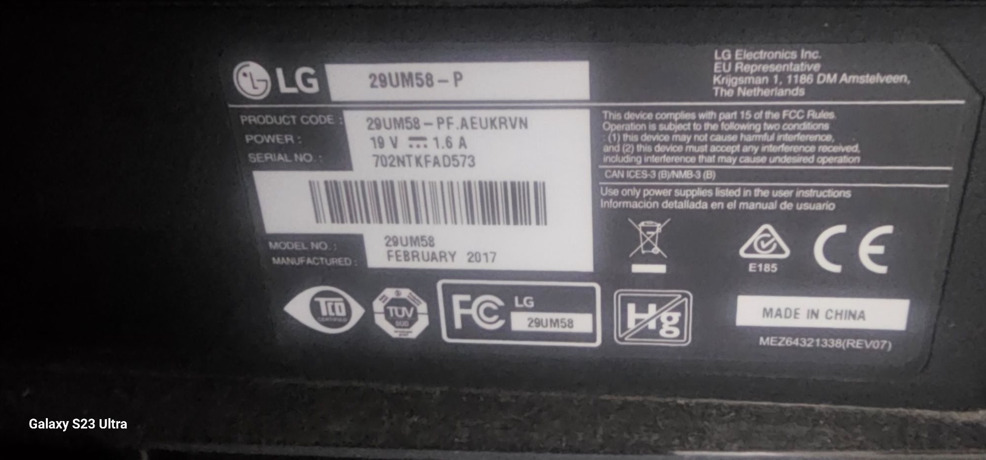Monitor LG 29" (Polegadas) Ultra Wide