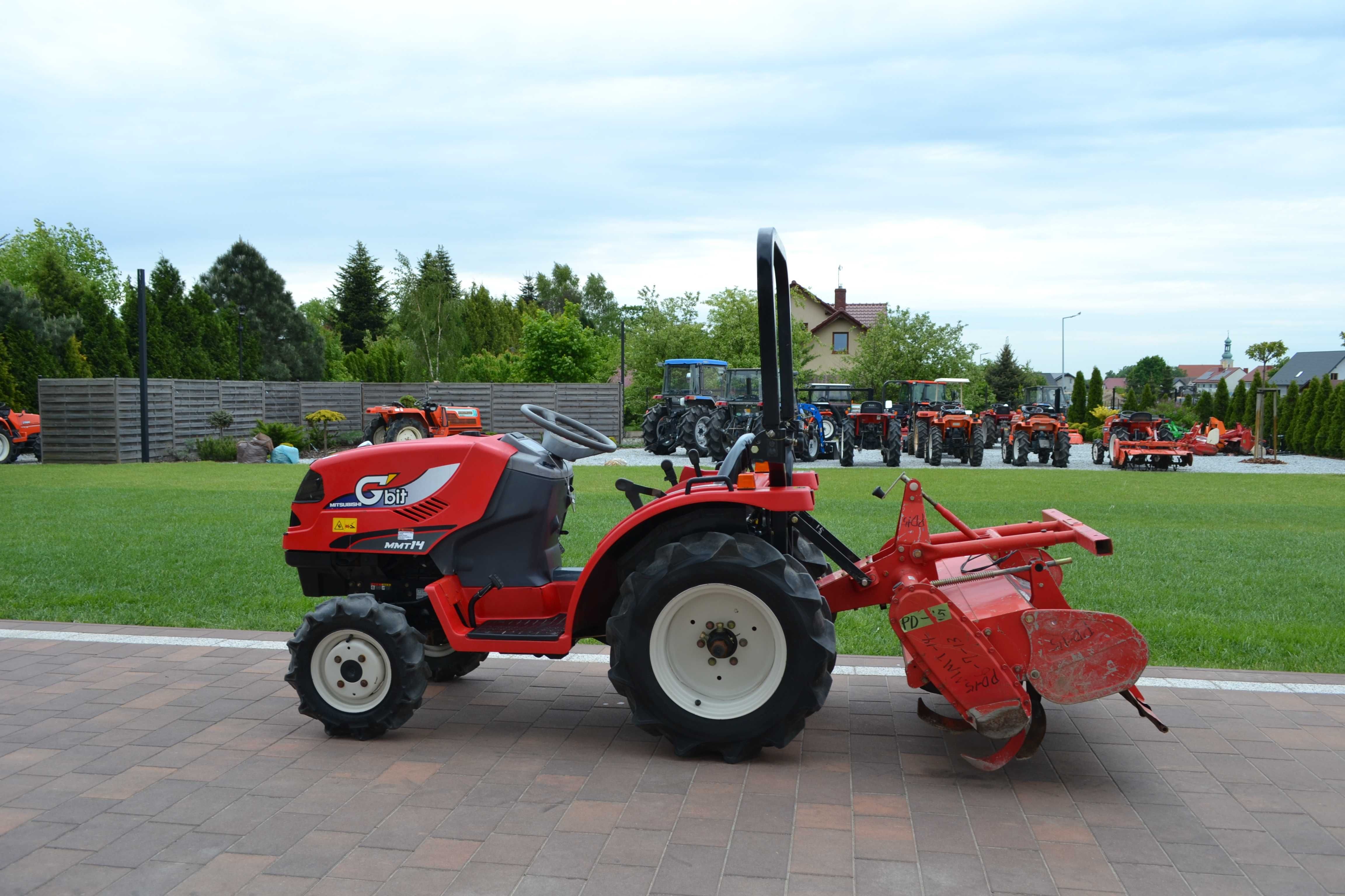 Traktorek japoński mini traktor Kubota Yanmar