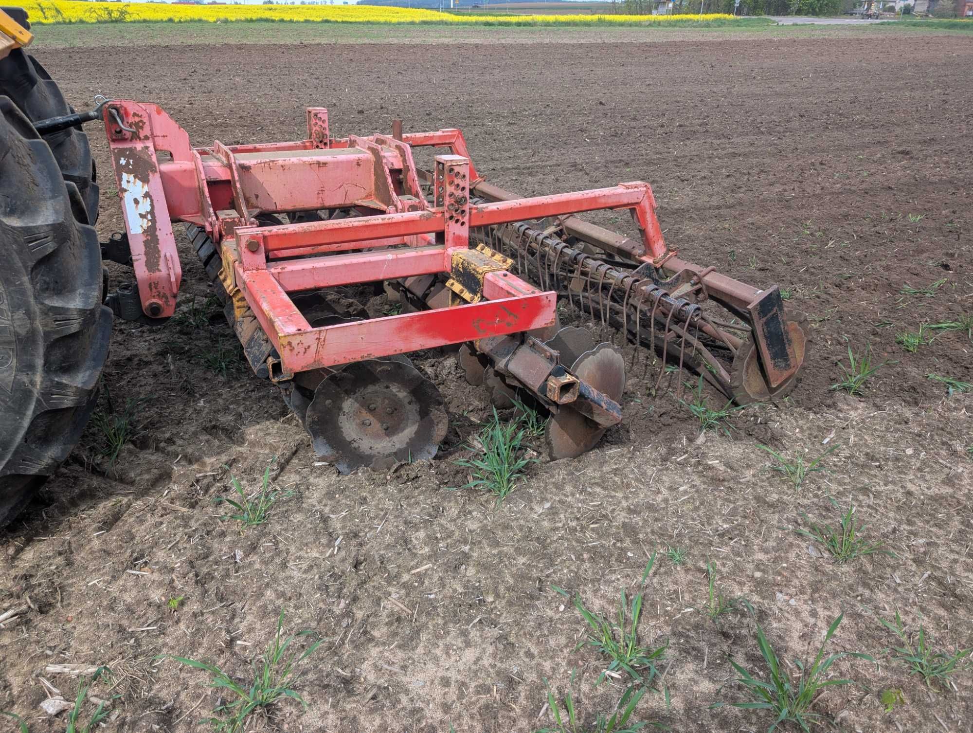 Brona talerzowa Quivogne 3m talerzówka 600mm grano-system unia agregat