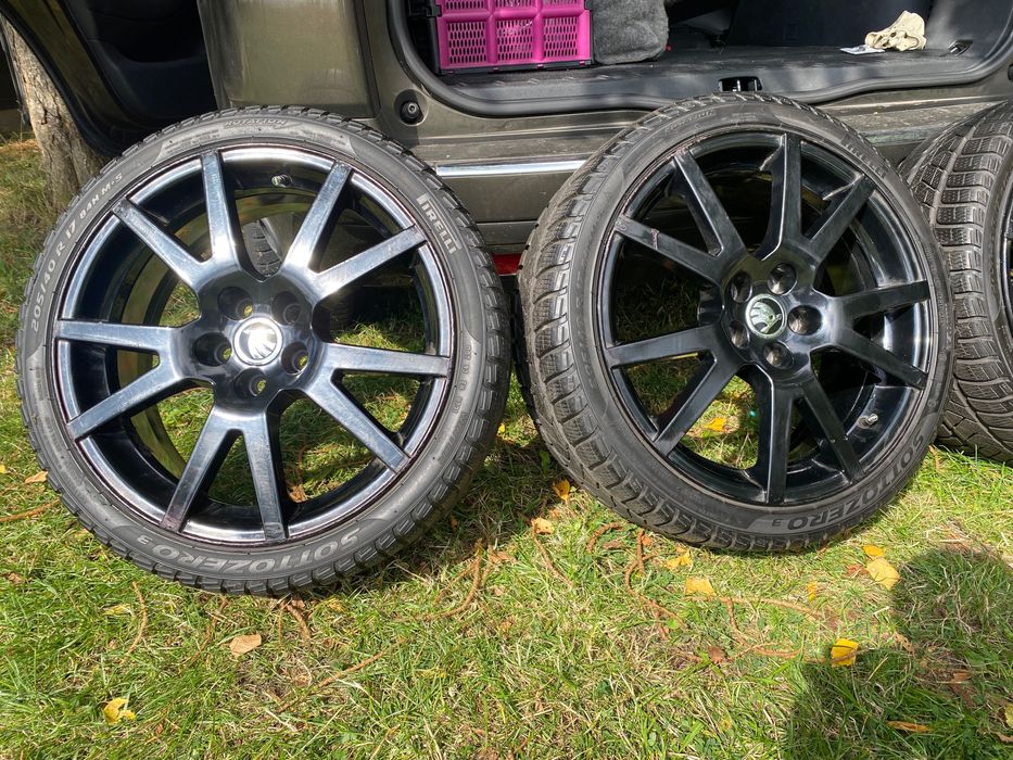 koła z oponami R17
