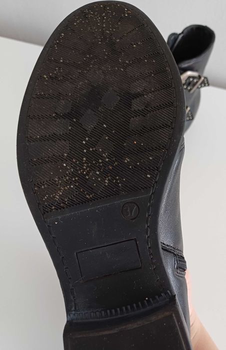 Czarne buty damskie Anna Field rozmiar 37 na zamek botki na jesień