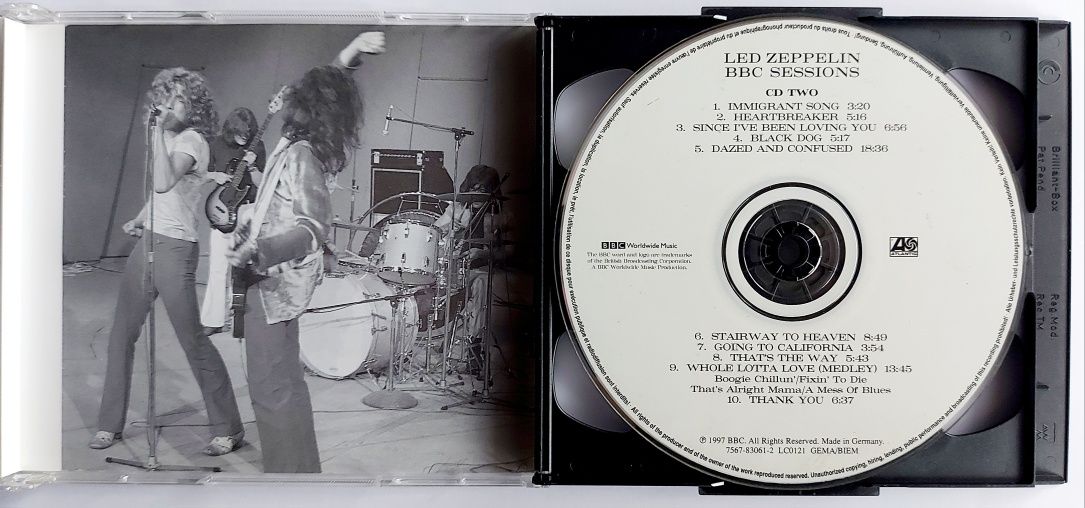 Led Zeppelin BBC Sessions 2CD 1997r