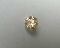 4.1 Ct Moissanit - szampański  10.6  mm oczko na pierścionek