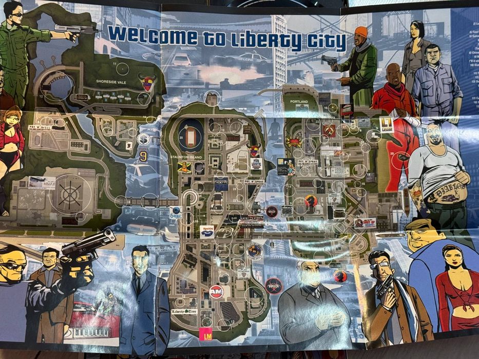 Grand Theft Auto III GTA 3 Liberty City Офіційна Ліцензія