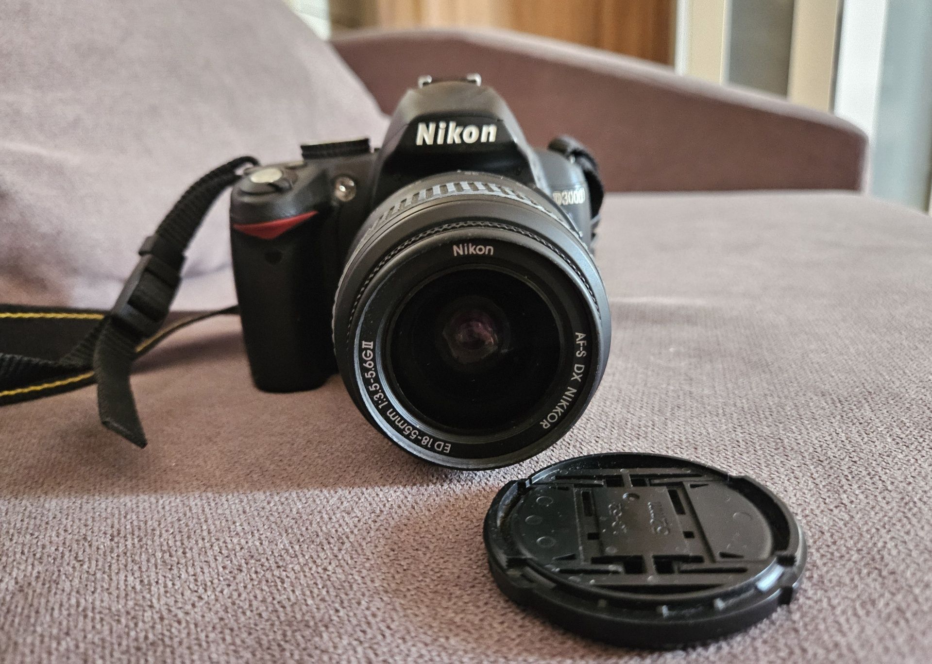 Nikon D3400 + Obiektyw 18-55mm VR + Karta SD + Ładowarka