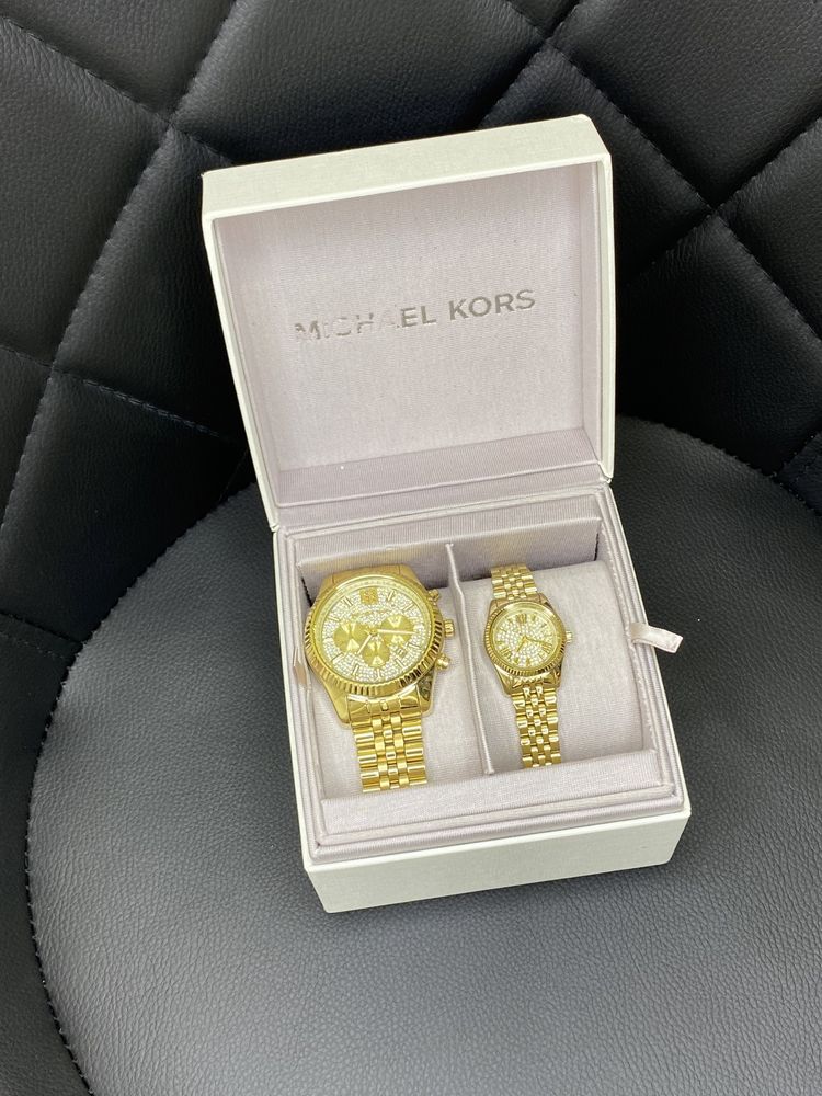 Жіночій комплект годинників Michael Kors MK1047 44mm та 26mm
