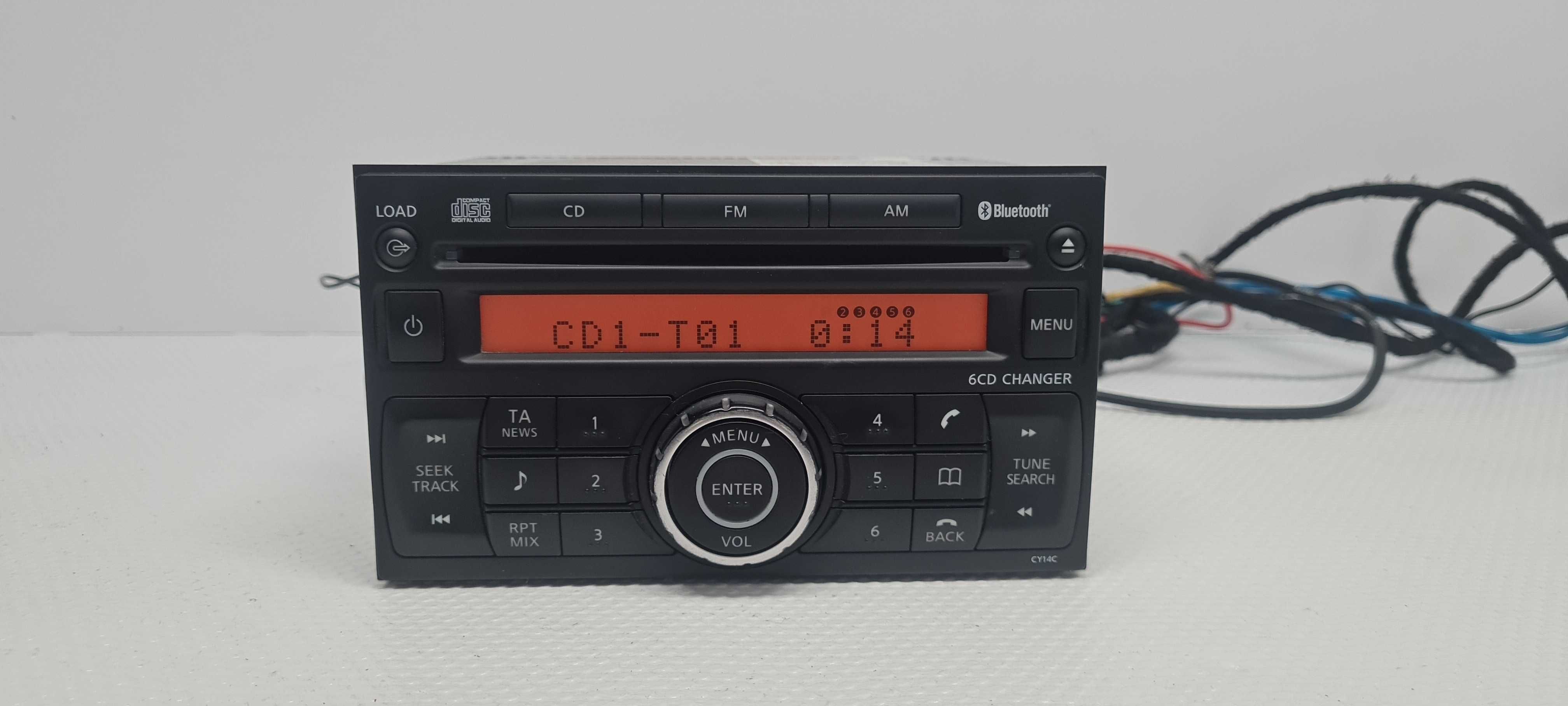 Nissan Qashqai J10 Radio Cd BT 28185JD400 z kodem