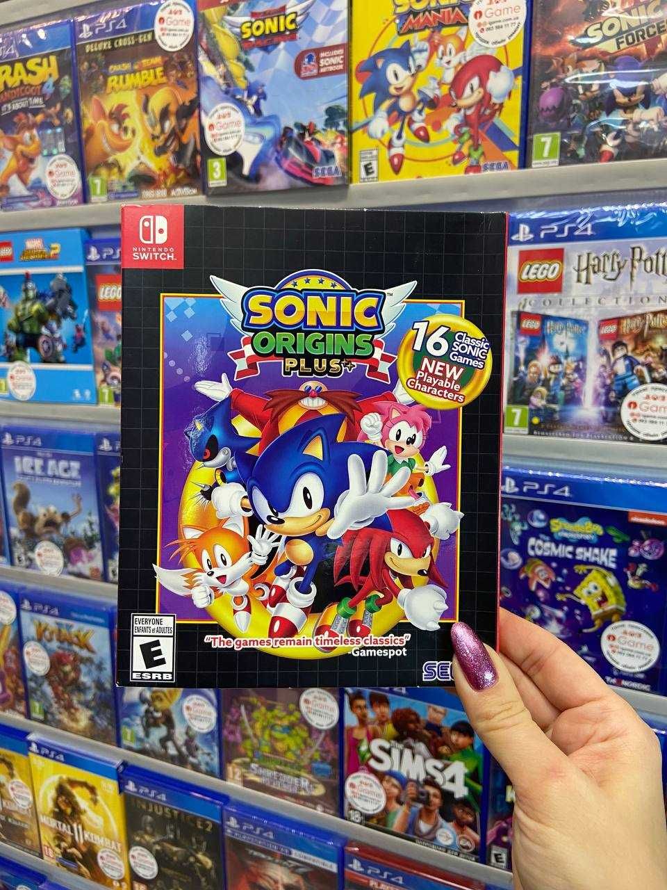 Sonic Origins Plus Соник Nintendo Switch igame