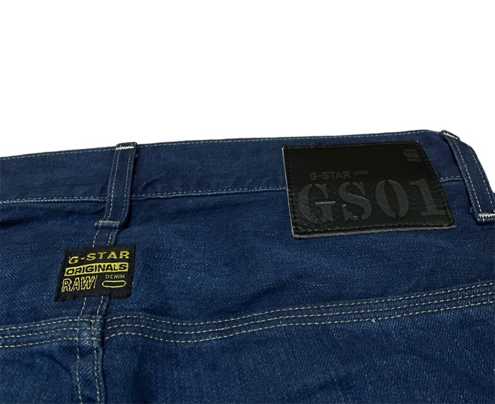 Джинсы G-STAR New Radar Slim Jeans Button Fly Distressed Paint Splatte
