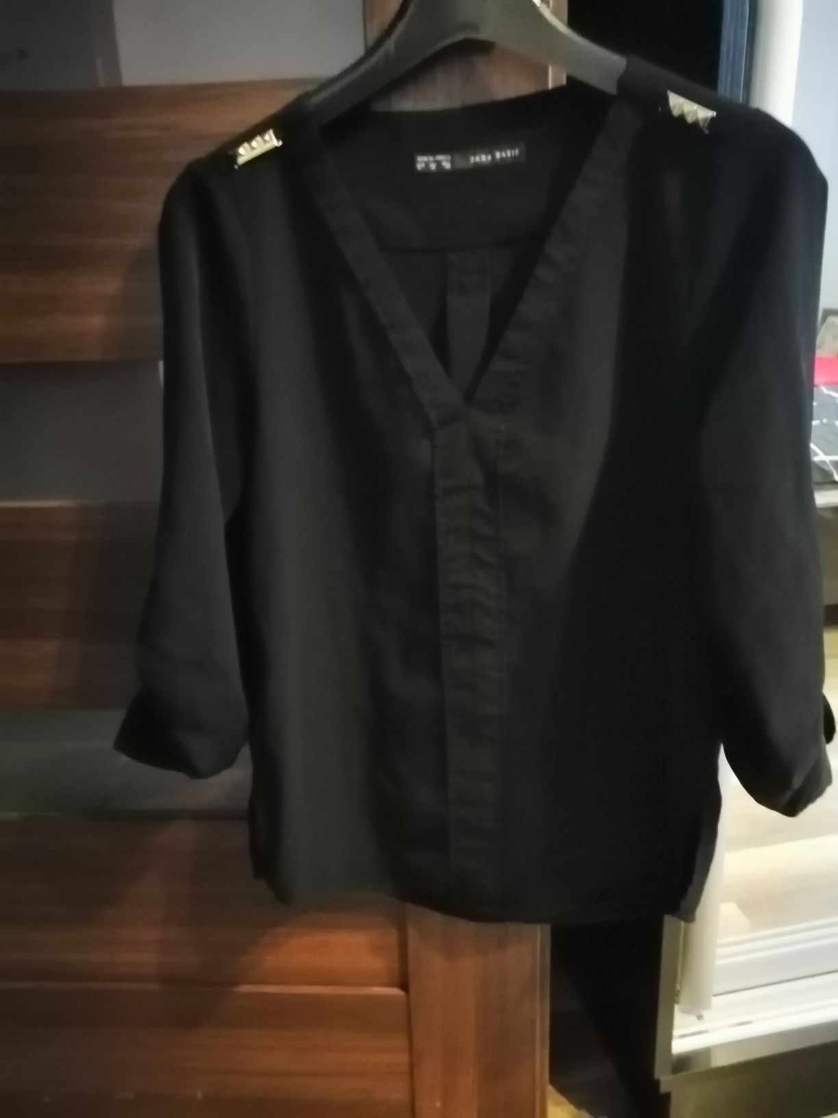 Bluzka czarna Zara