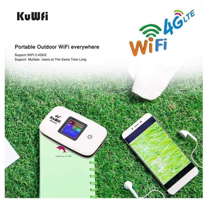 Портативний мобільний 4G-маршрутизатор Wifi KuWFi L100