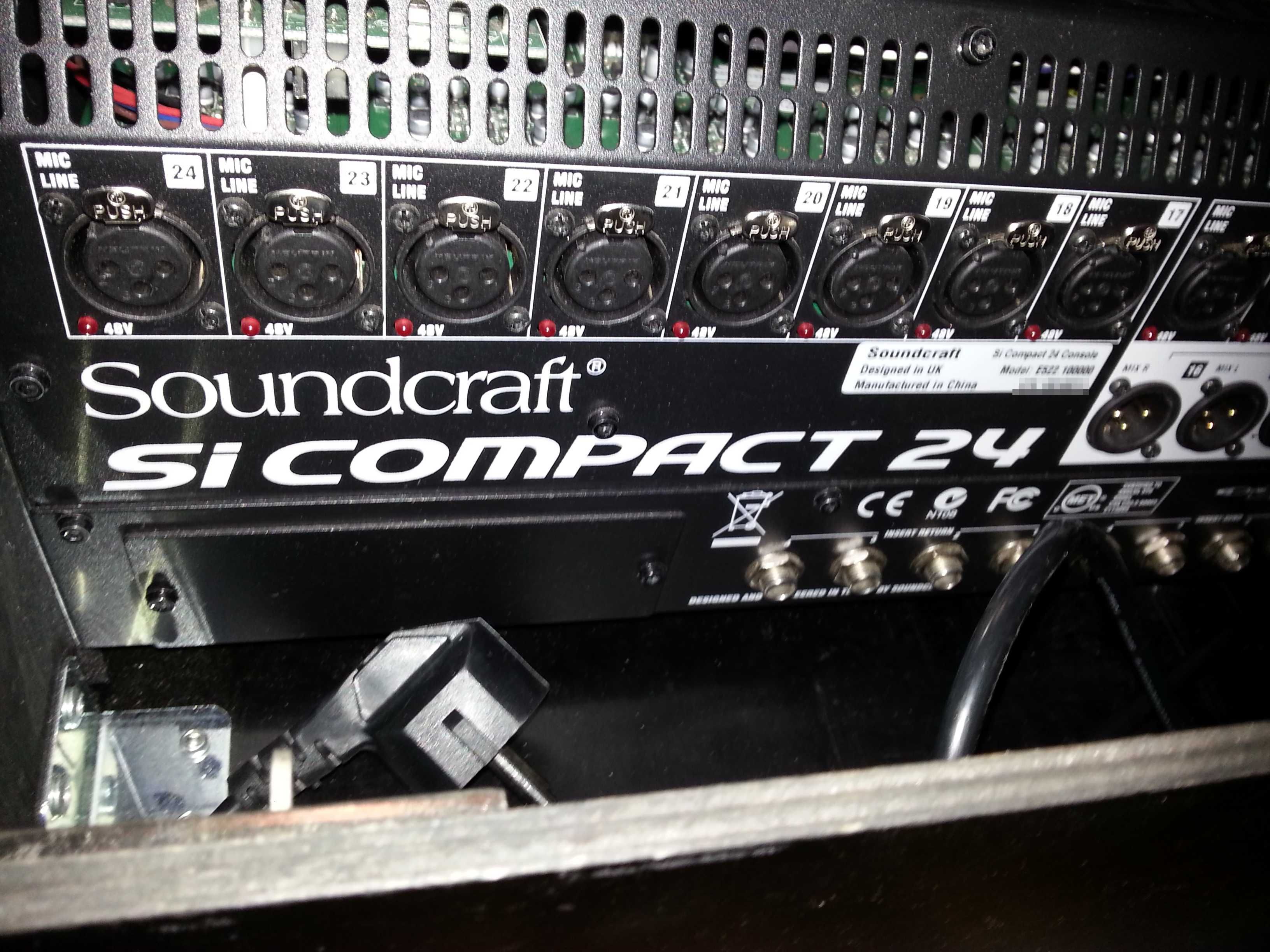 Sprzedam mikser audio cyfrowy Soundcraft Si Compact 24 + case.