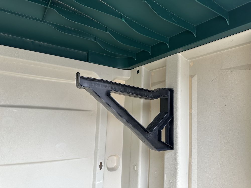 Armário abrigo para exterior / jardim com fecho