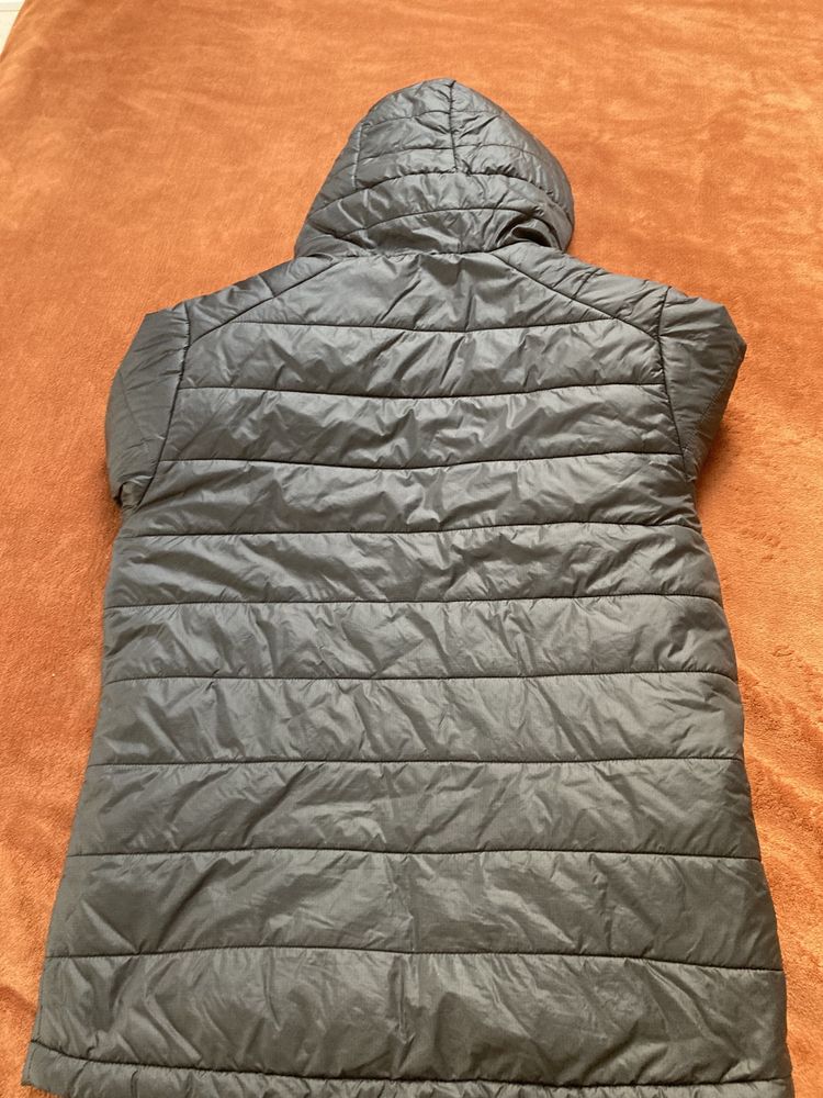 Kurtka trekkingowa męska zimowa Forclaz MT100 kaptur - 5°C
