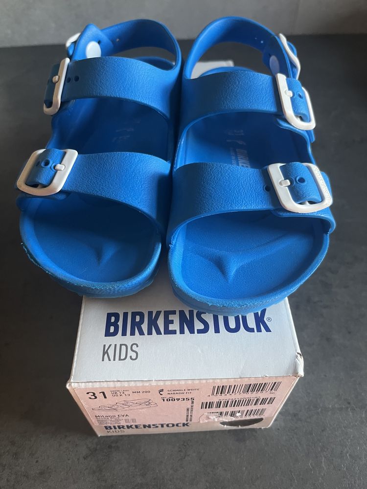 Birkenstock Milano EVA blue niebieskie 31