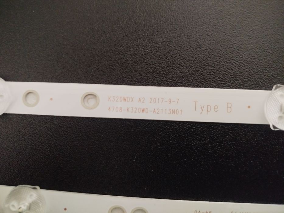 LED's TV retro iluminação