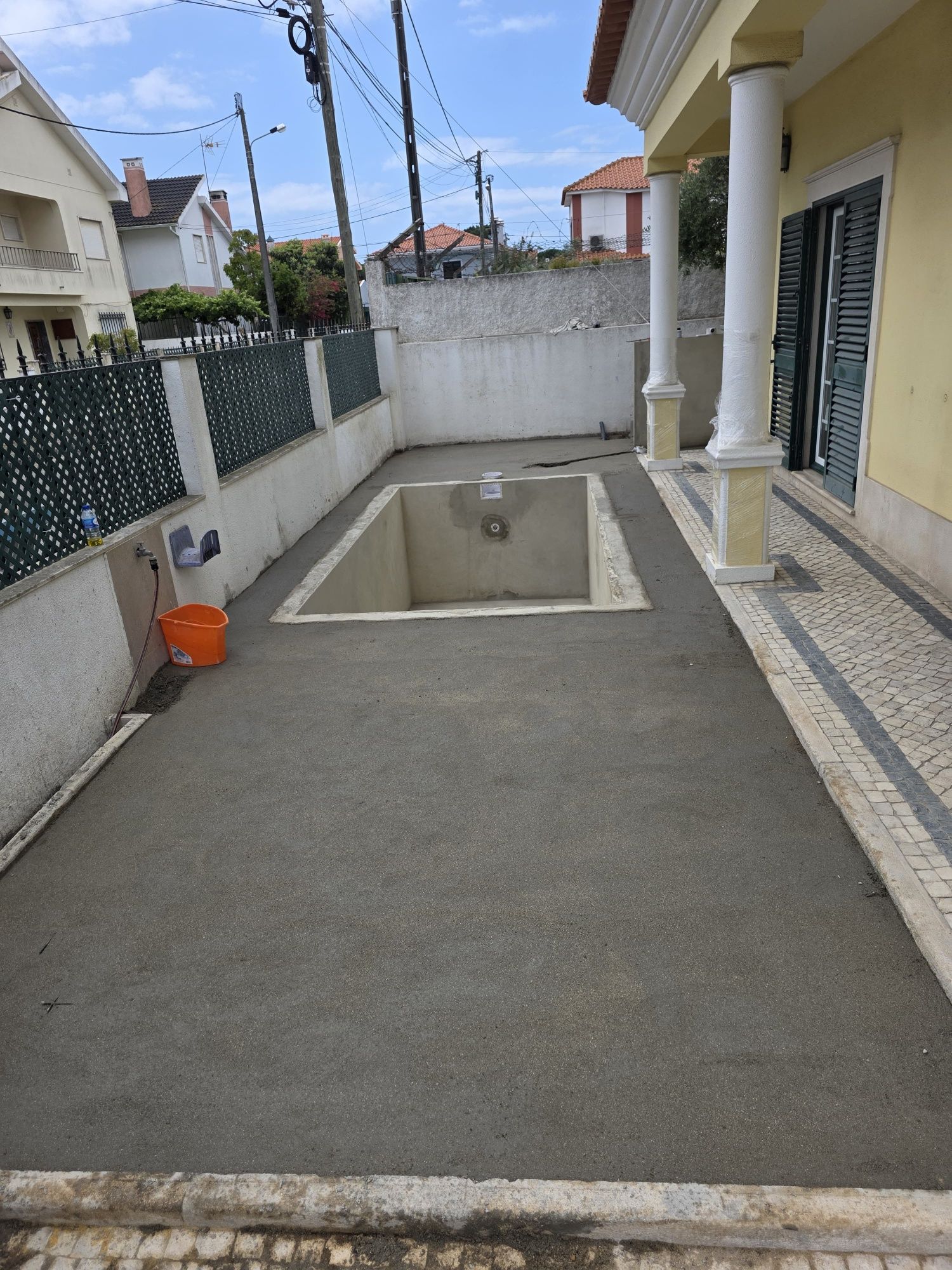 Piscina remodelação