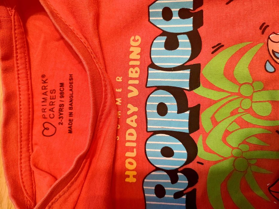 2x T-shirt z nadrukiem