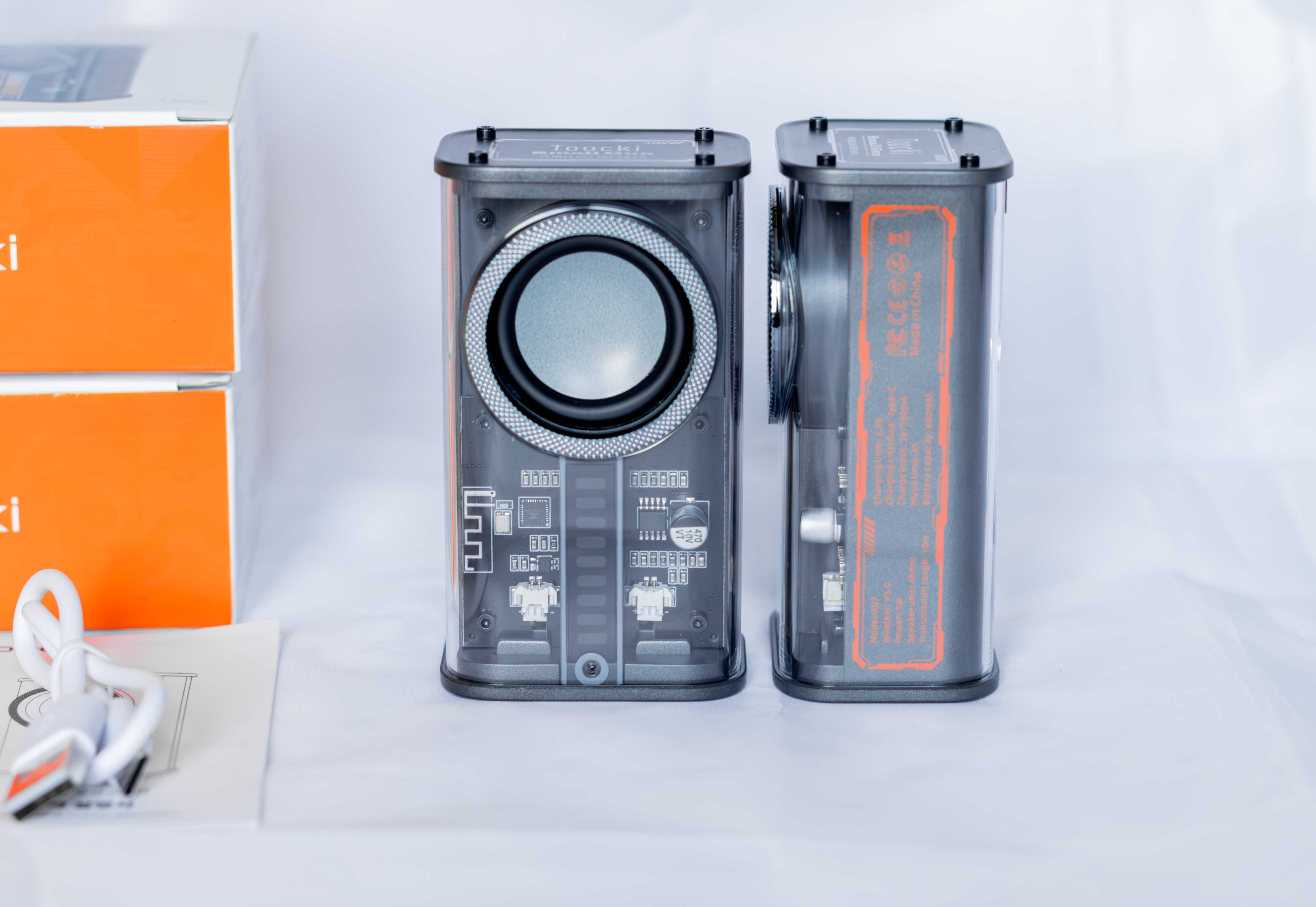 Нові Toocki K07 Bluetooth колонки бездротові 2шт, 2.0 БАС, TWS