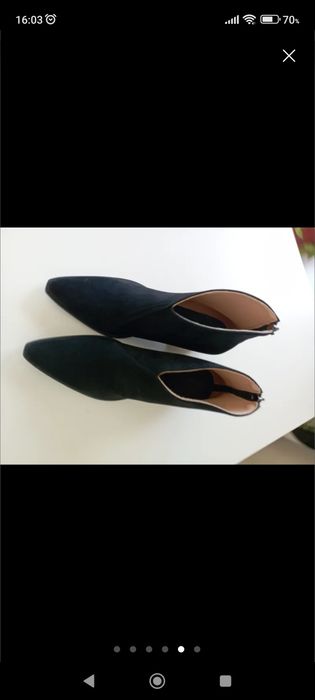 Botins camurça Tam. 39/40