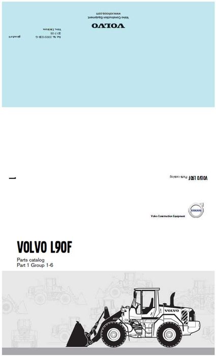 VOLVO L90F katalog części