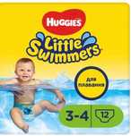 Підгузки-трусики Huggies Little Swimmers 3-4 12 шт.