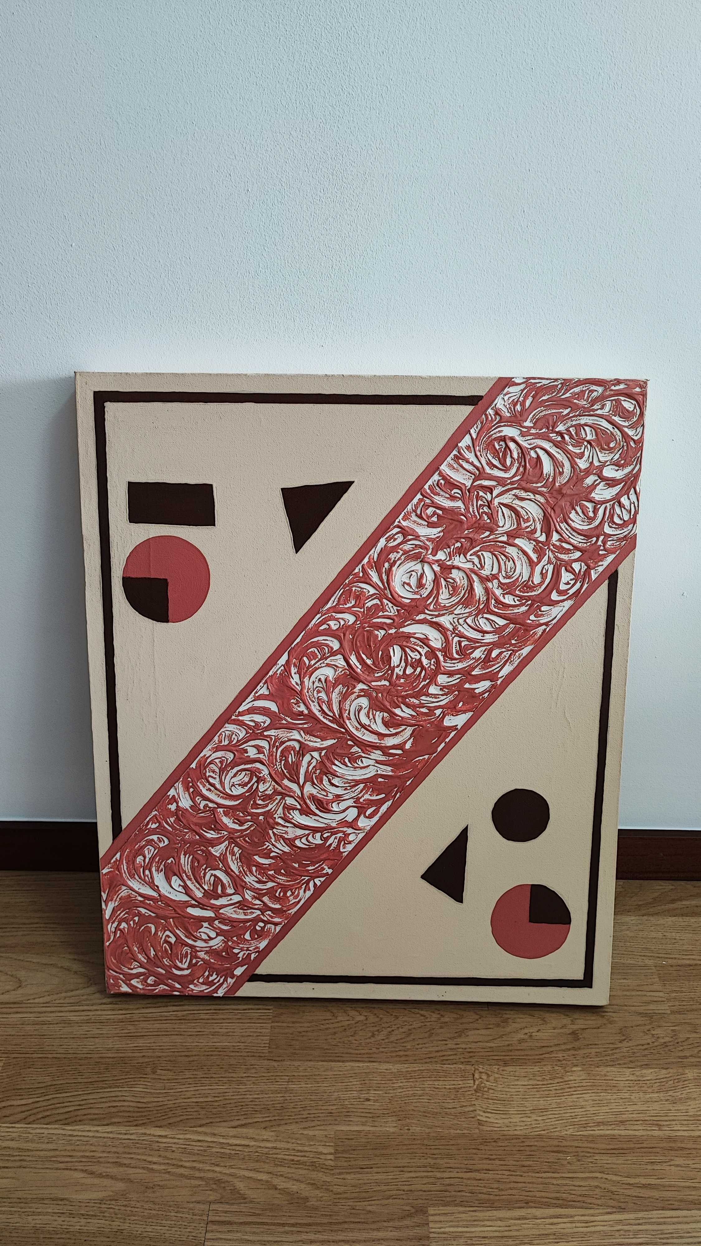 Quadros pintados à mão
