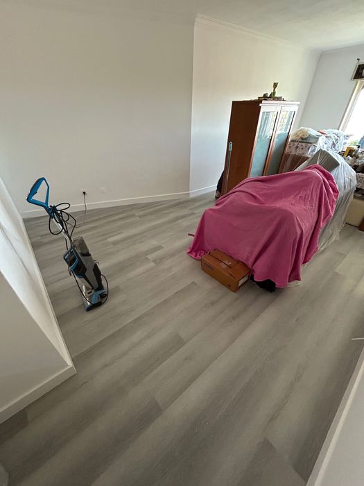 Serviço de remodelação em Lisboa.