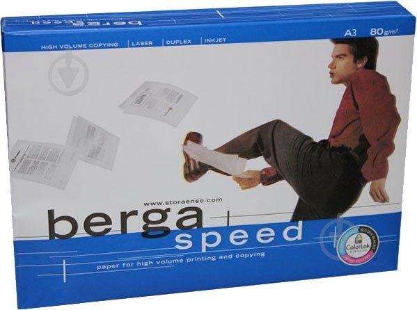 Офисная бумага  BERGA SPEED. ФОРМАТ А3