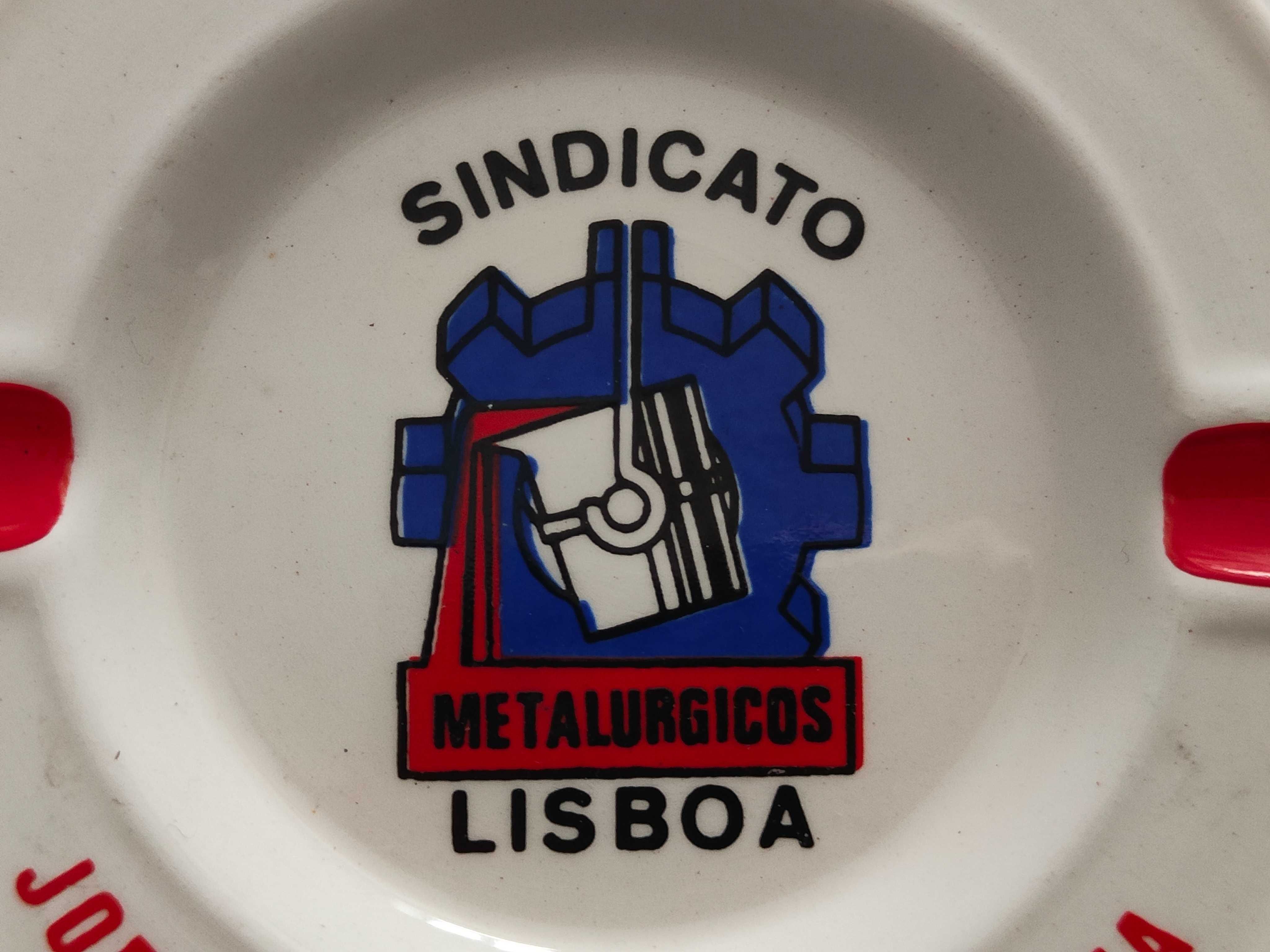 Cinzeiro Publicitário | Sindicato Metalúrgicos Lx. | Fábrica Sacavém