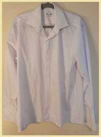 Biała koszula męska rozmiar XL