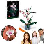 ZESTAW LEGO Kwiaty Icons Orchidea 608 Elementów