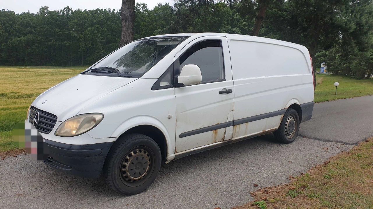 Бампер передний Mercedes Vito 639 ОРИГИНАЛ 2003-2009