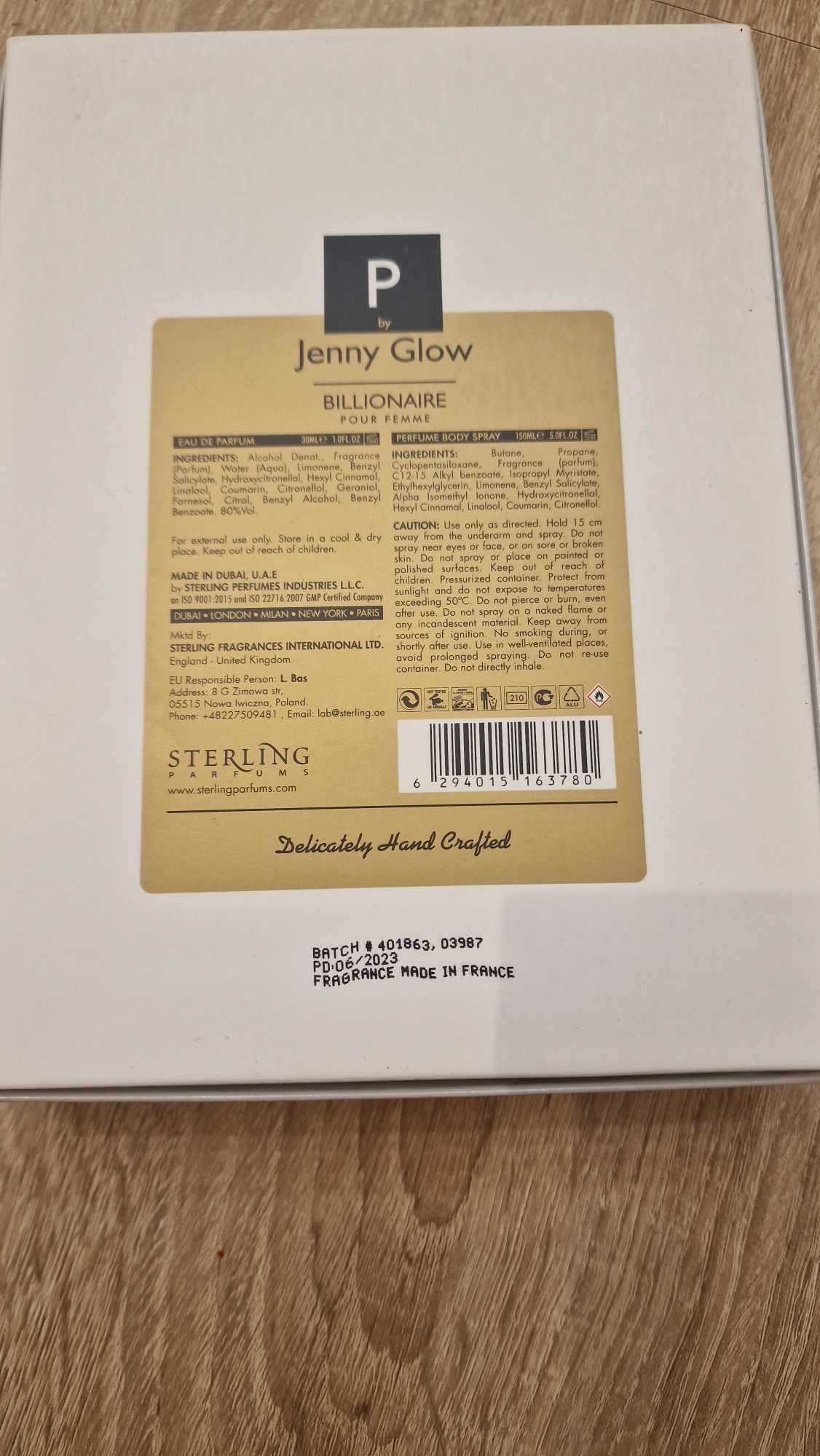 Jenny Glow Bililonaire.