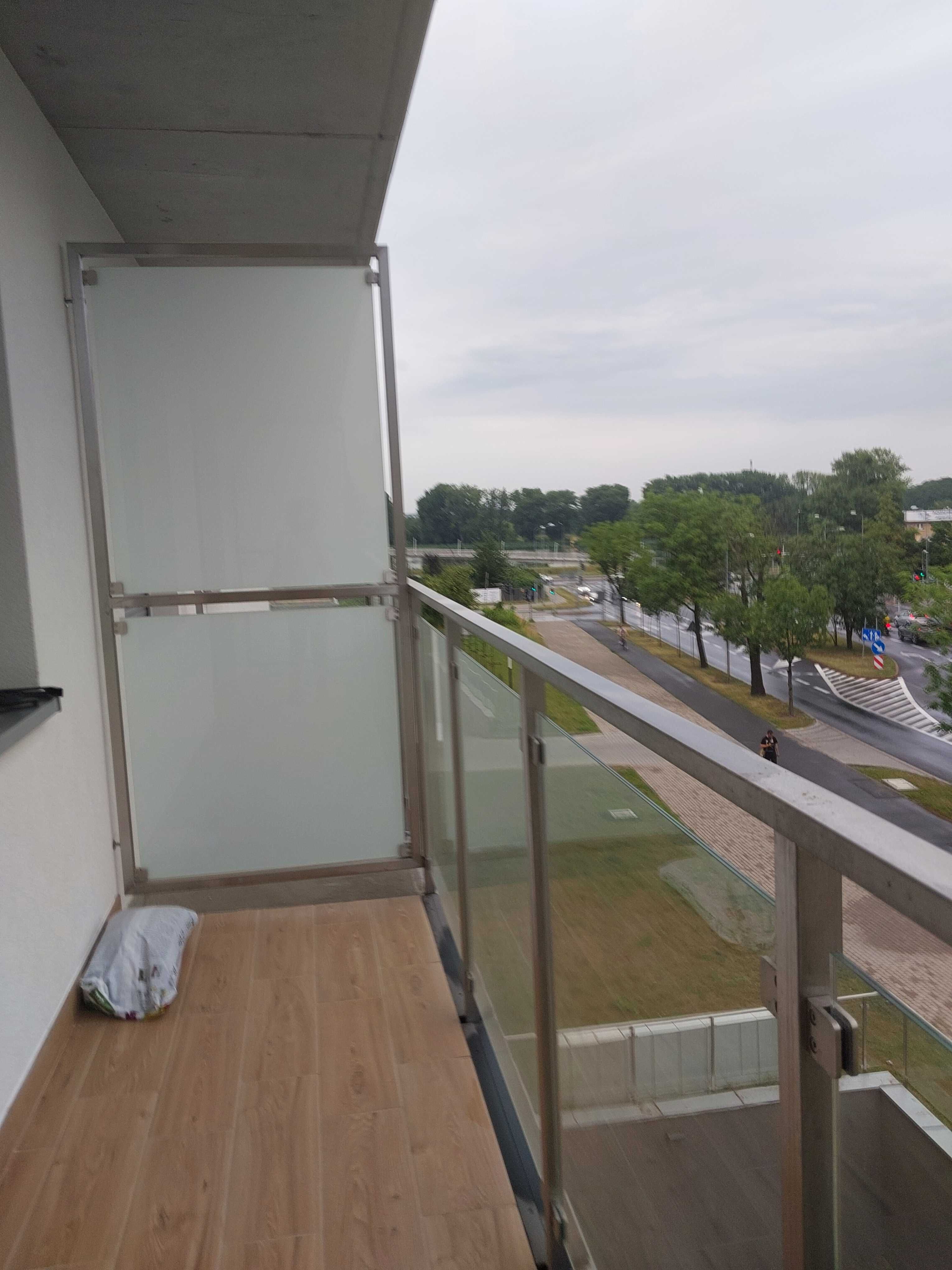 Dwupokojowe NOWE Developerskie Katowicka2B Balkon-widok na Malta