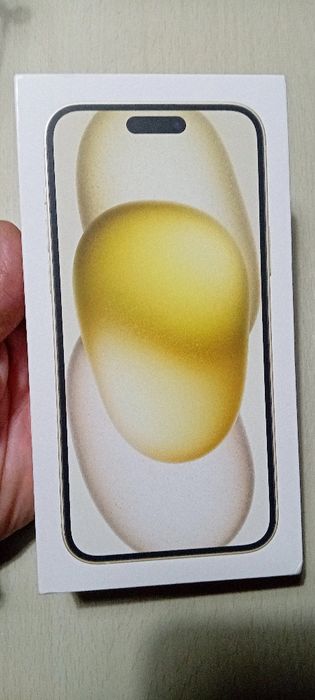 iPhone 15 Plus APPLE (6.7'' - 256 GB - Amarelo) novo por abrir
