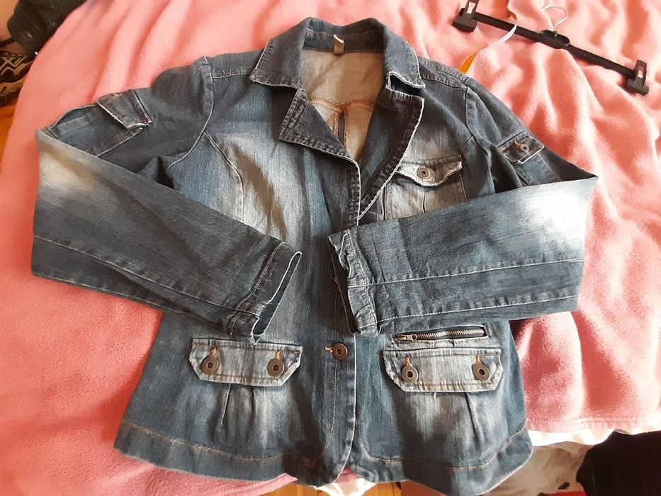 VERO MODA. Kurtka jeansowa katana marynarka żakiet rozm. 44