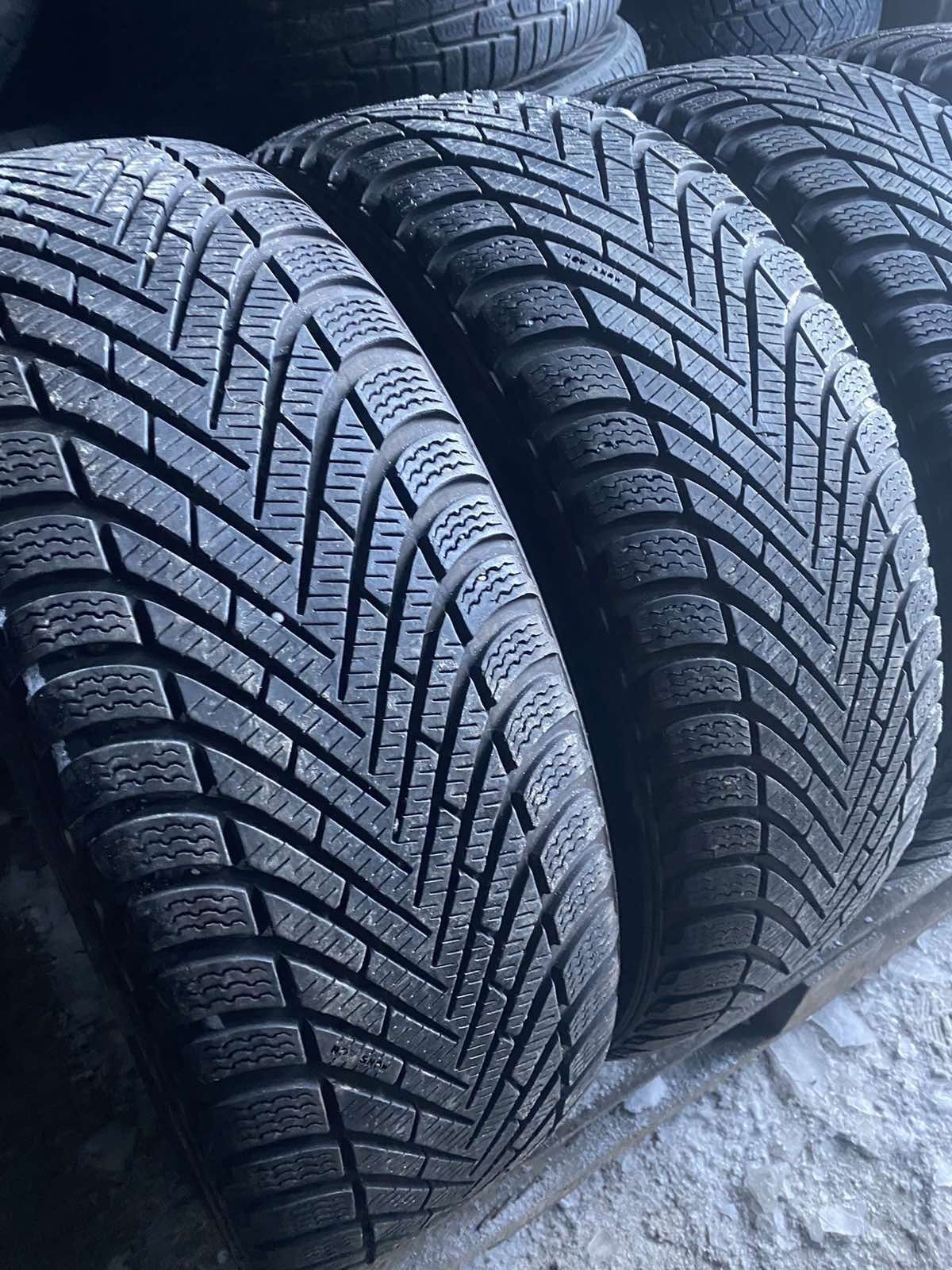 195.60.16 Pirelli 4шт зима БУ склад шины резина из Европы 60 R16