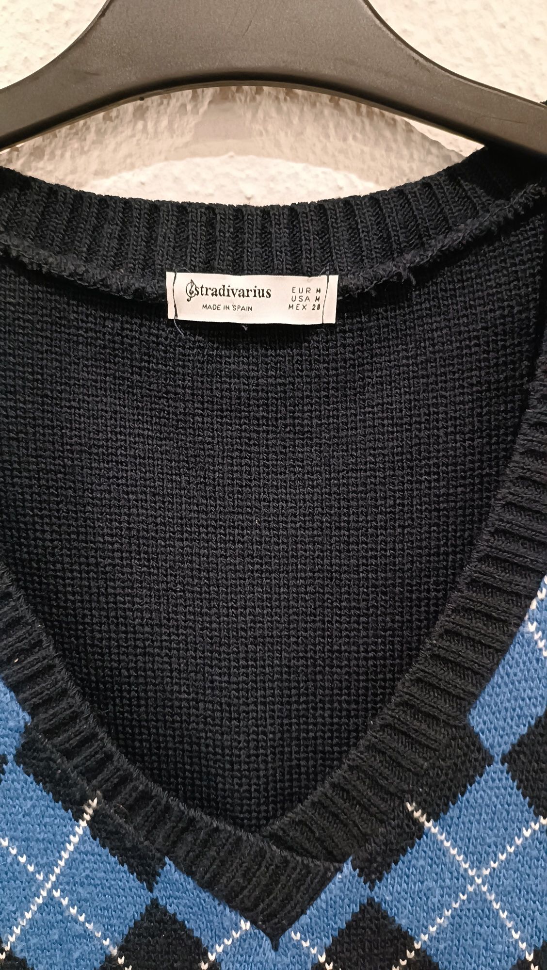Cropped Vest Azul - l Stradivarius