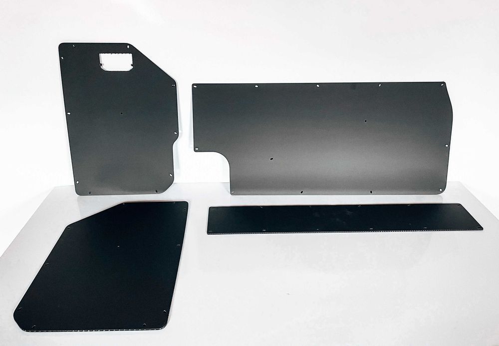 Oryginalna zabudowa drzwi bocznych i tylnych do samochodów VW Crafter