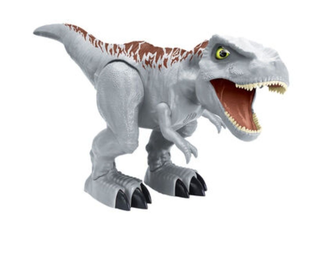 Interaktywny T-REX dino unleashed szary 27cm dinozaur
