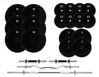 Набір штанга + гантелі розбірні 119 кг. ГАНТЕЛИ