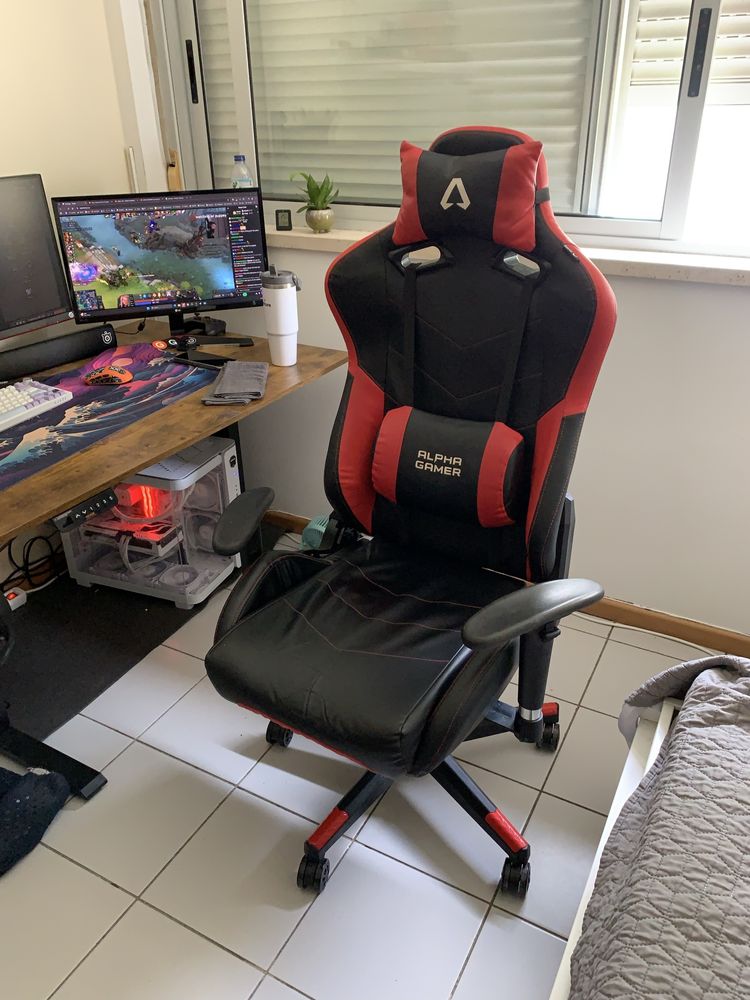 Gaming chair Nplay Rule 4.0 red (under 130 kg)