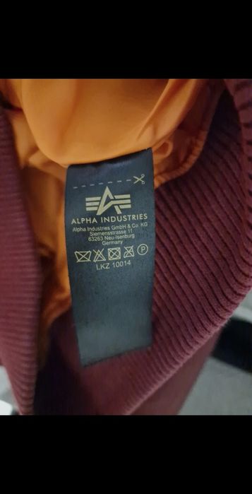 Alpha Industries MA-1 TT kurtka lotnicza bomberka nowa