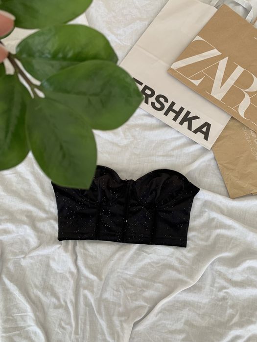 Корсет хс чорний